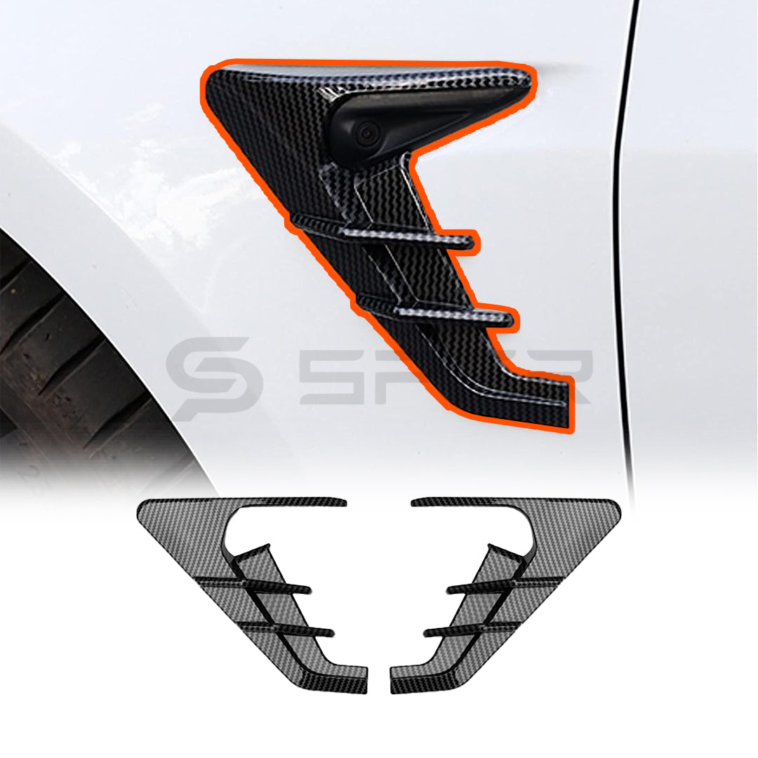 Venus Camera Trim Accents (Carbon Fiber) for Tesla Model 3/Y