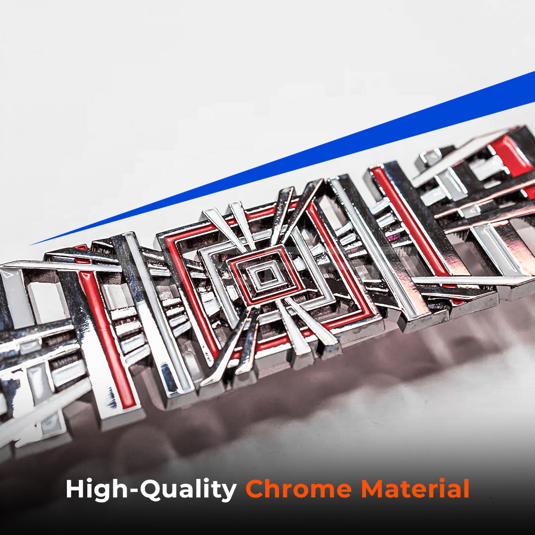 Plaid Logo Emblem for Tesla Model S/3/X/Y