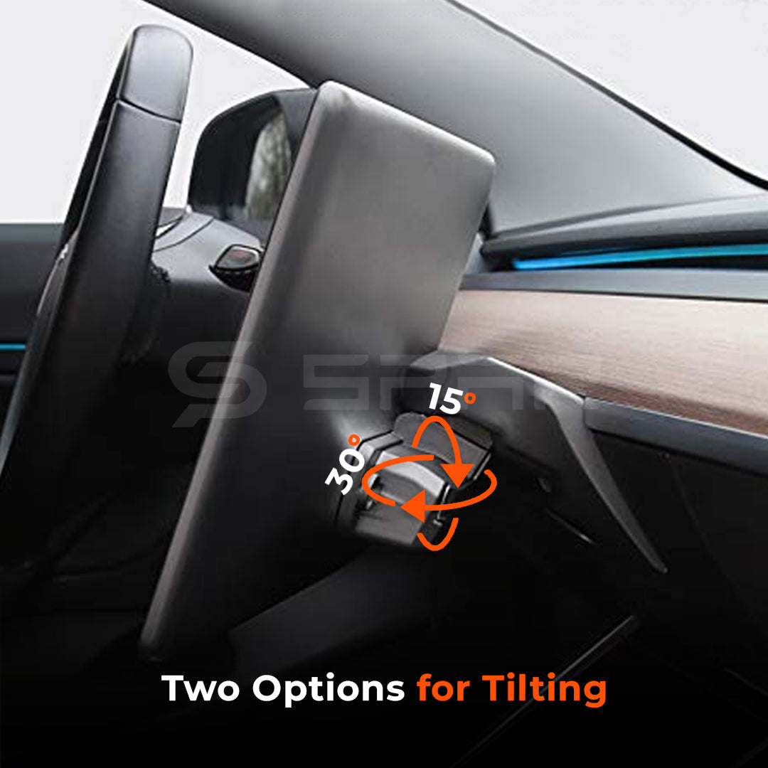 ذراع تثبيت لشاشة السيارة قابل درجة لسيارة من نوع تيسلا الطراز (3/Y)