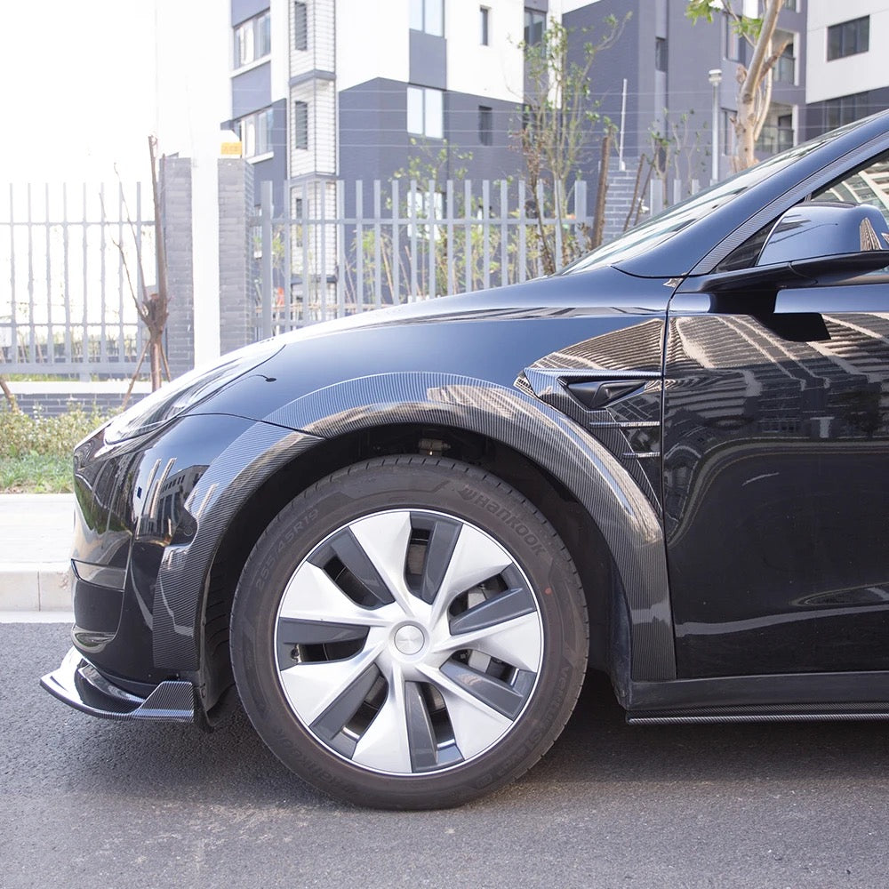 Carbon Fiber Shark Camera Trim Accents for Tesla Model Y