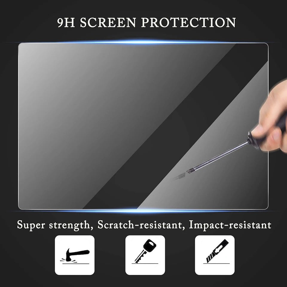 9D Glass Screen Protector for Tesla Model S/X 2023 (Front + Rear)