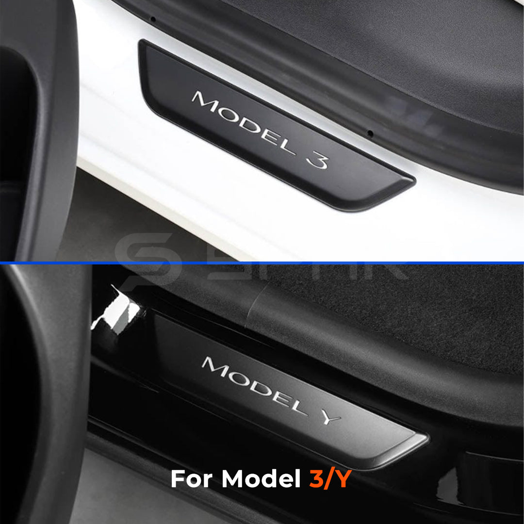 Illuminated Door Sills for Tesla Model 3-Y