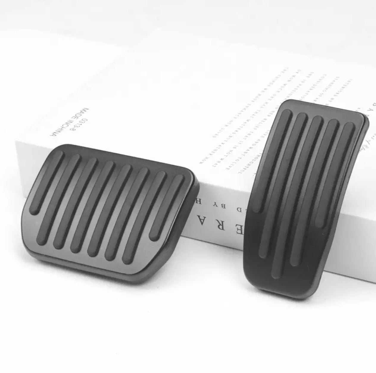 Black Performance Pedal Covers Set for Tesla Model 3/Y