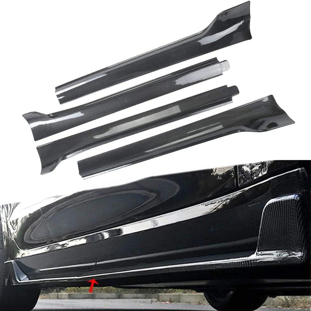 Carbon Fiber Custom Molded Side Skirts for Tesla Model Y