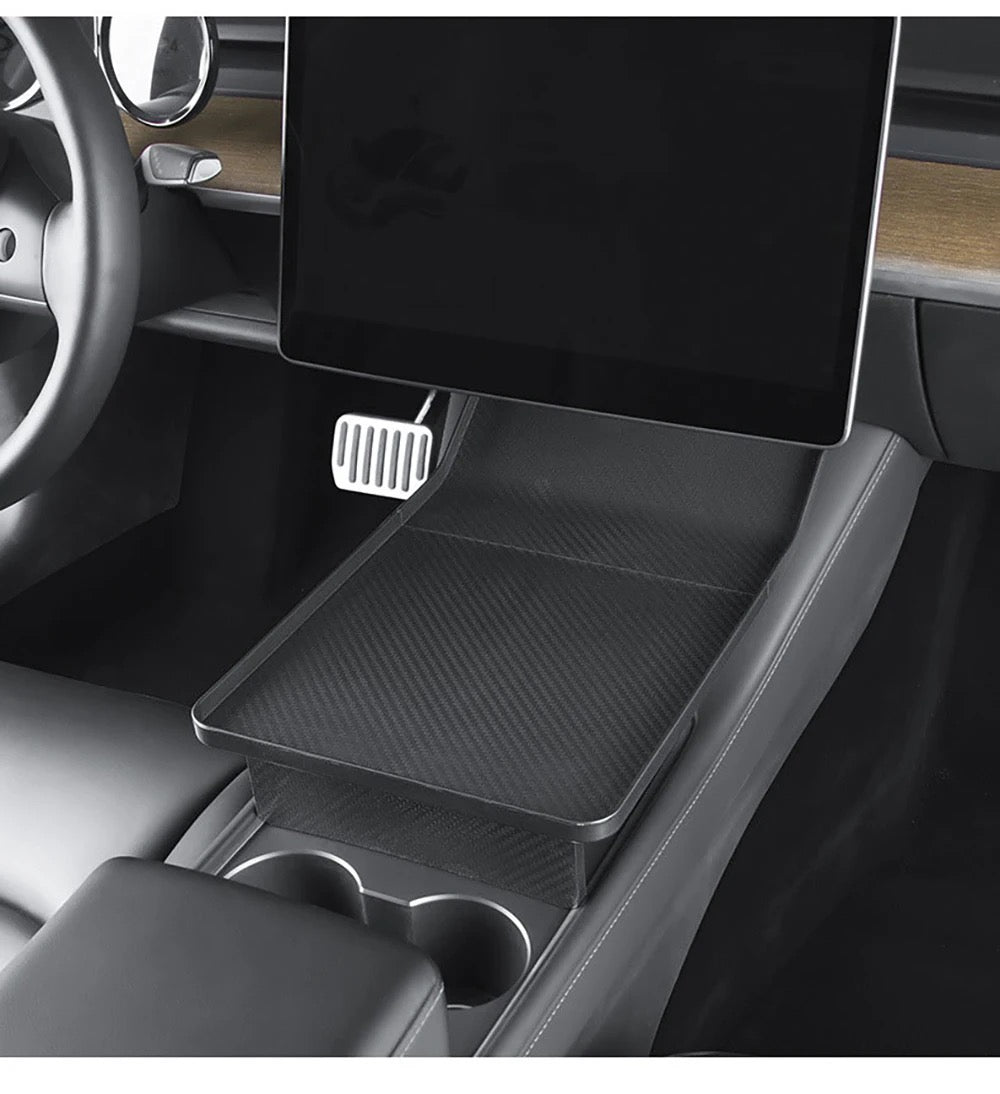 Center Console Storage Tray Display For Tesla Model 3/Y