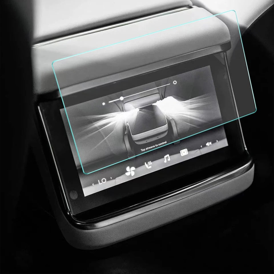 9D Glass Screen Protector for Tesla Model S/X 2023 (Front + Rear)