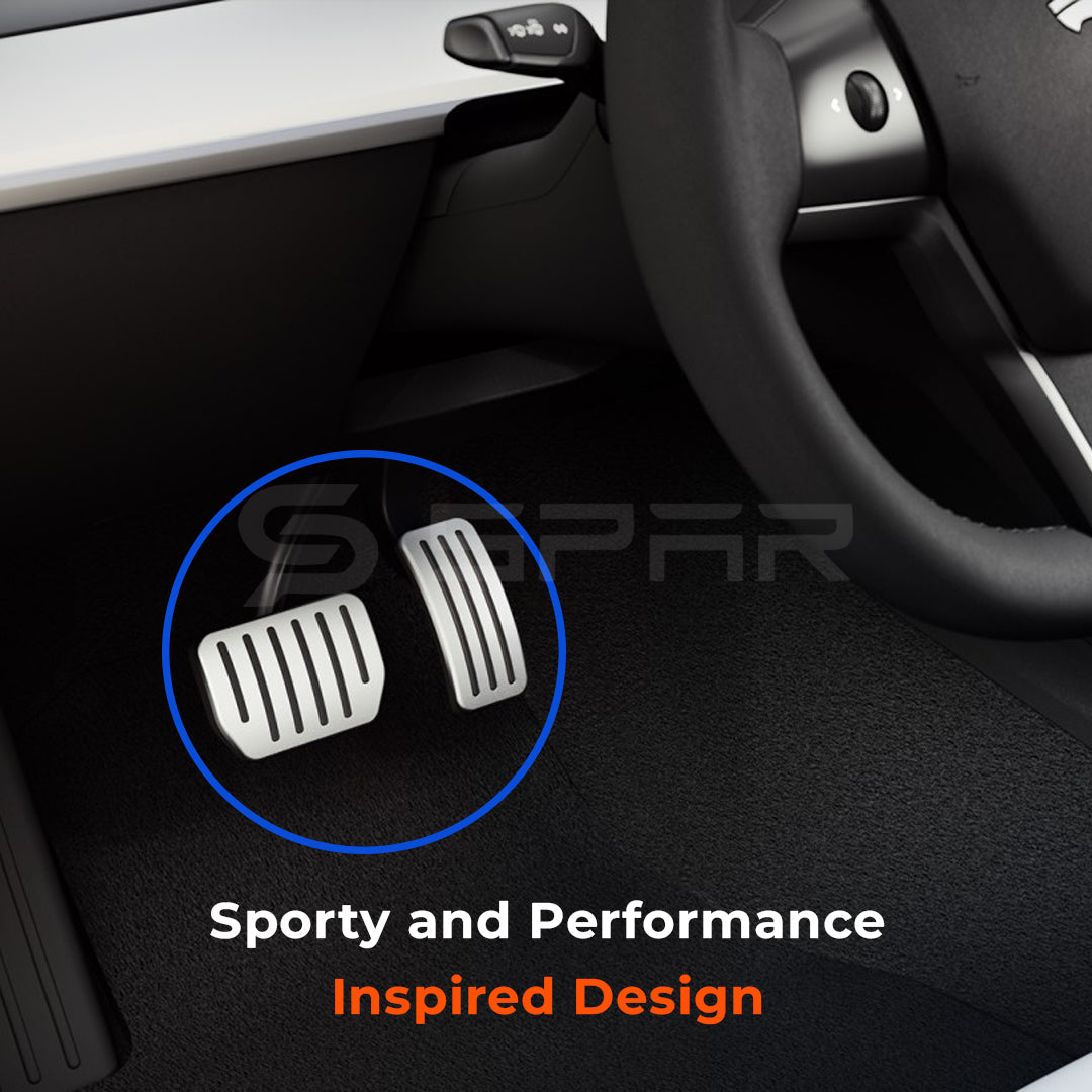 Aluminum Performance Pedal Covers for Tesla Model 3/Y