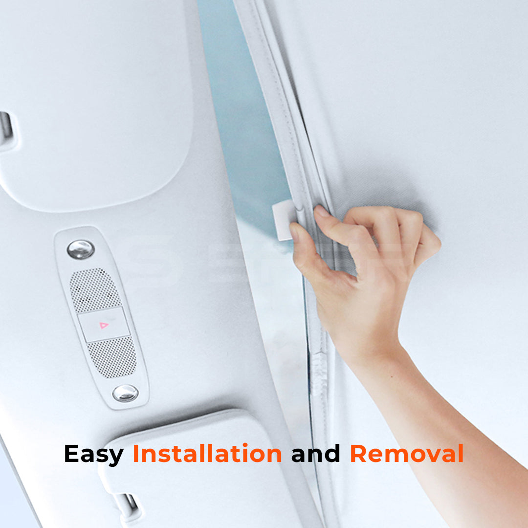 Roof Skylight Nano Sunshade Set for Tesla Model Y