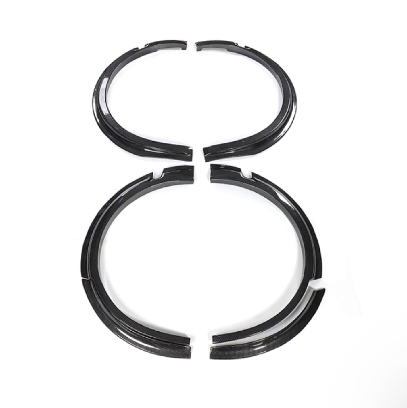 Carbon Fiber Wheel Arch Trim for Tesla Model Y