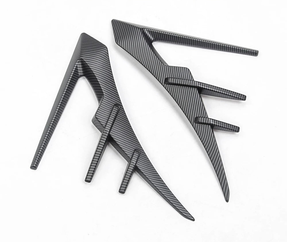 Carbon Fiber Shark Camera Trim Accents for Tesla Model Y