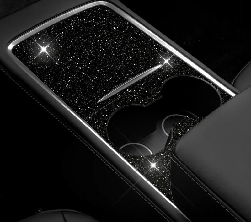 Stardust Center Console Vinyl Wrap for Tesla Model 3/Y