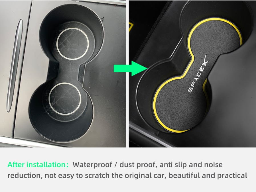 SpaceX Interior Liner Mats (9 pcs. set) for Tesla Model Y