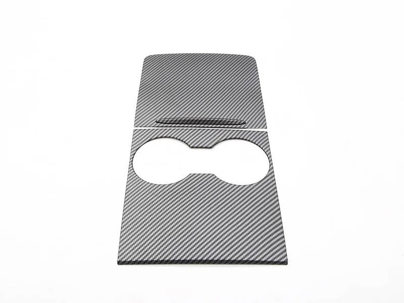 Carbon Fiber Center Console Trims for Tesla Model 3/Y