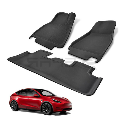 3D Performance Premium Floor Mats Set for Tesla Model Y