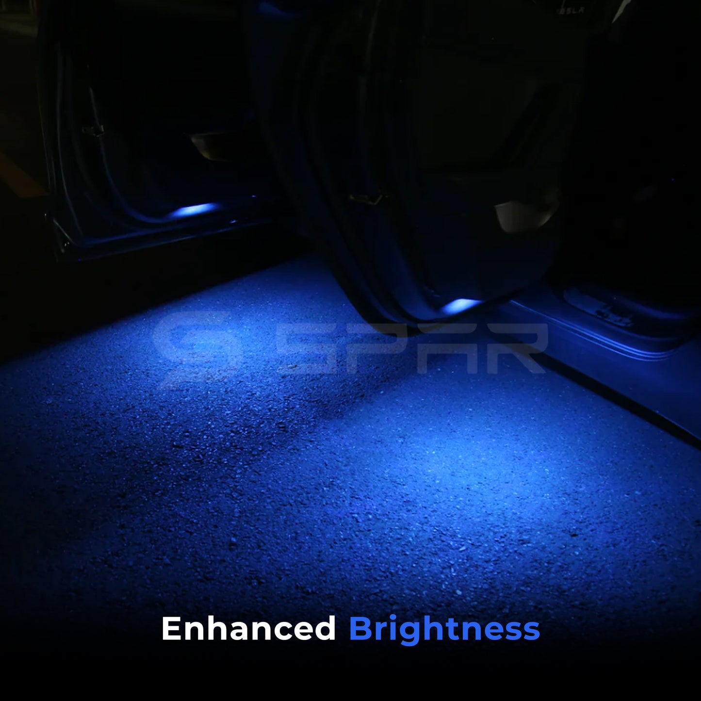 Blue Ultra-Bright Interior Light Bulbs for Tesla Model 3/Y