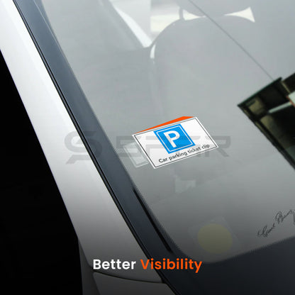 Car Parking Clip Card Holder for Tesla Model S/3/X/Y