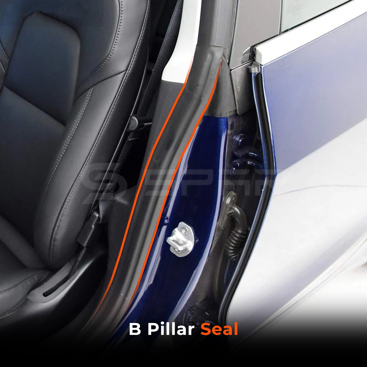 Full Car Weather & Soundproofing Sealing Strip Kit for Tesla Model 3