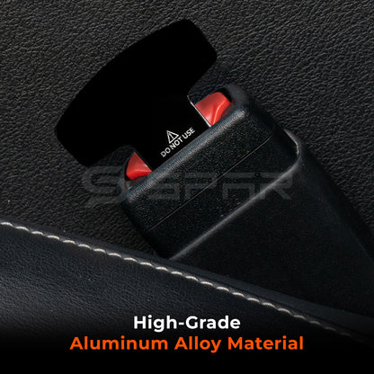 Matte Black Seat Belt Buckle for Tesla Model S/3/X/Y
