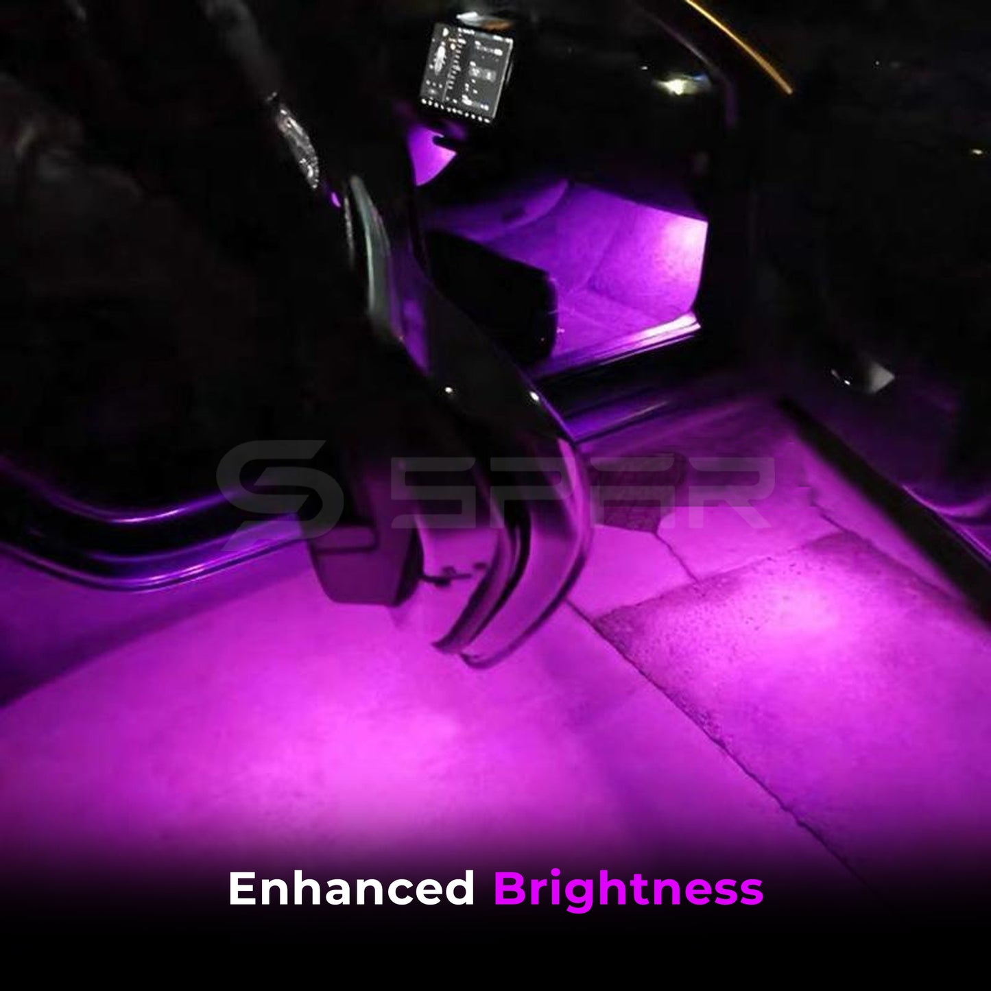 Purple Ultra-Bright Interior Light Bulbs for Tesla Model 3/Y