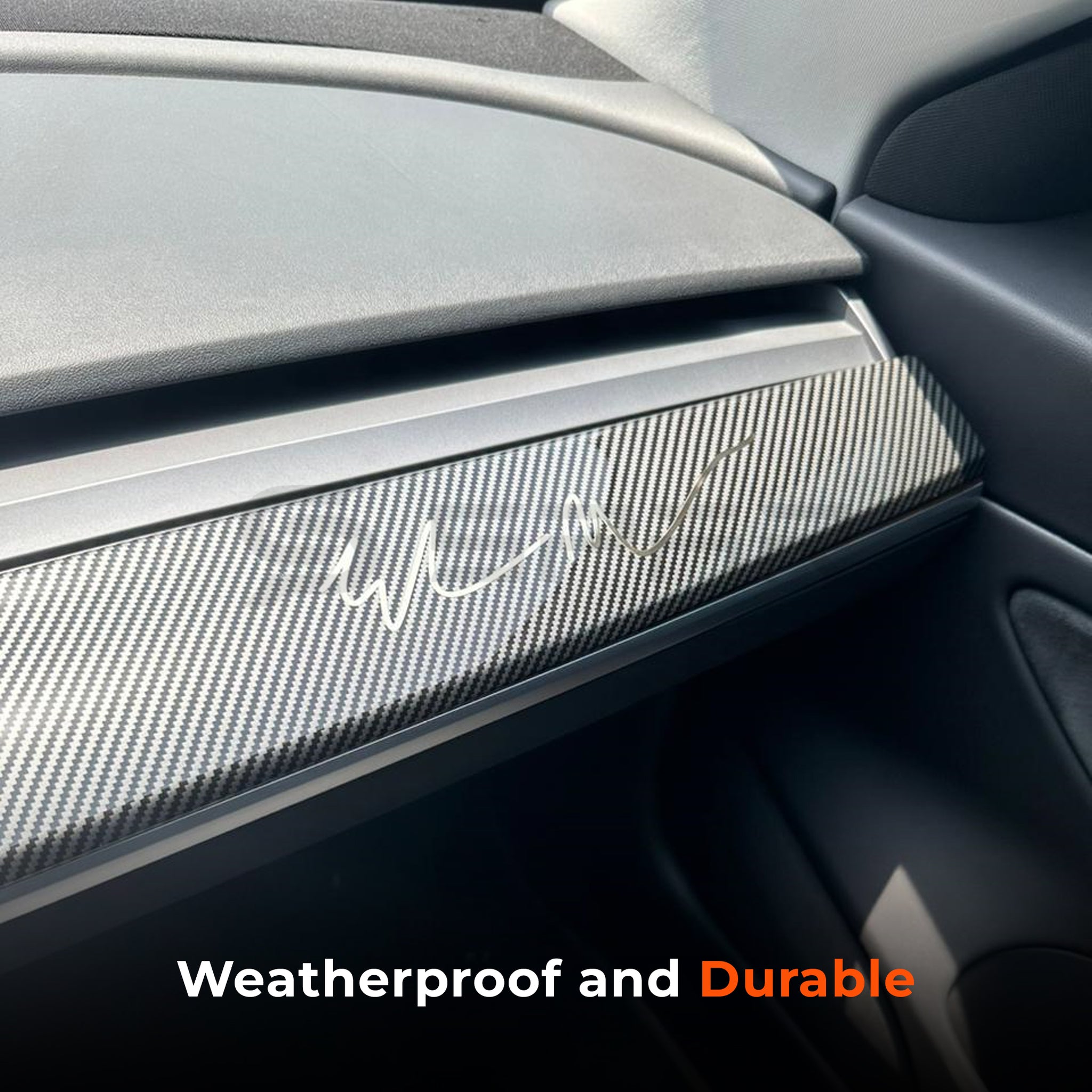 Metal Elon Musk Signature Sticker for Tesla Model S/3/X/Y – Spar UAE