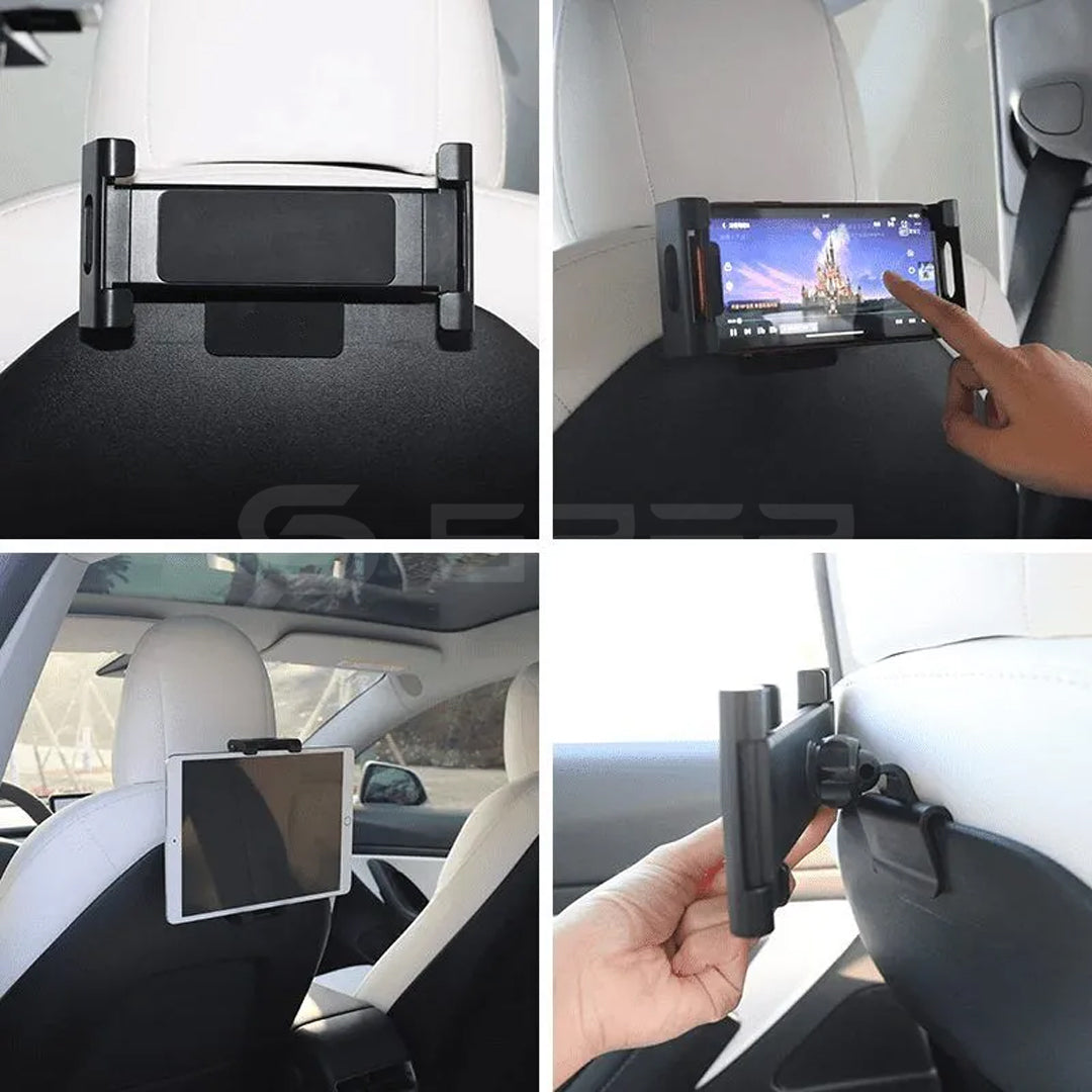 Seatback Phone-iPad Tablet Holder For Tesla Model 3/Y