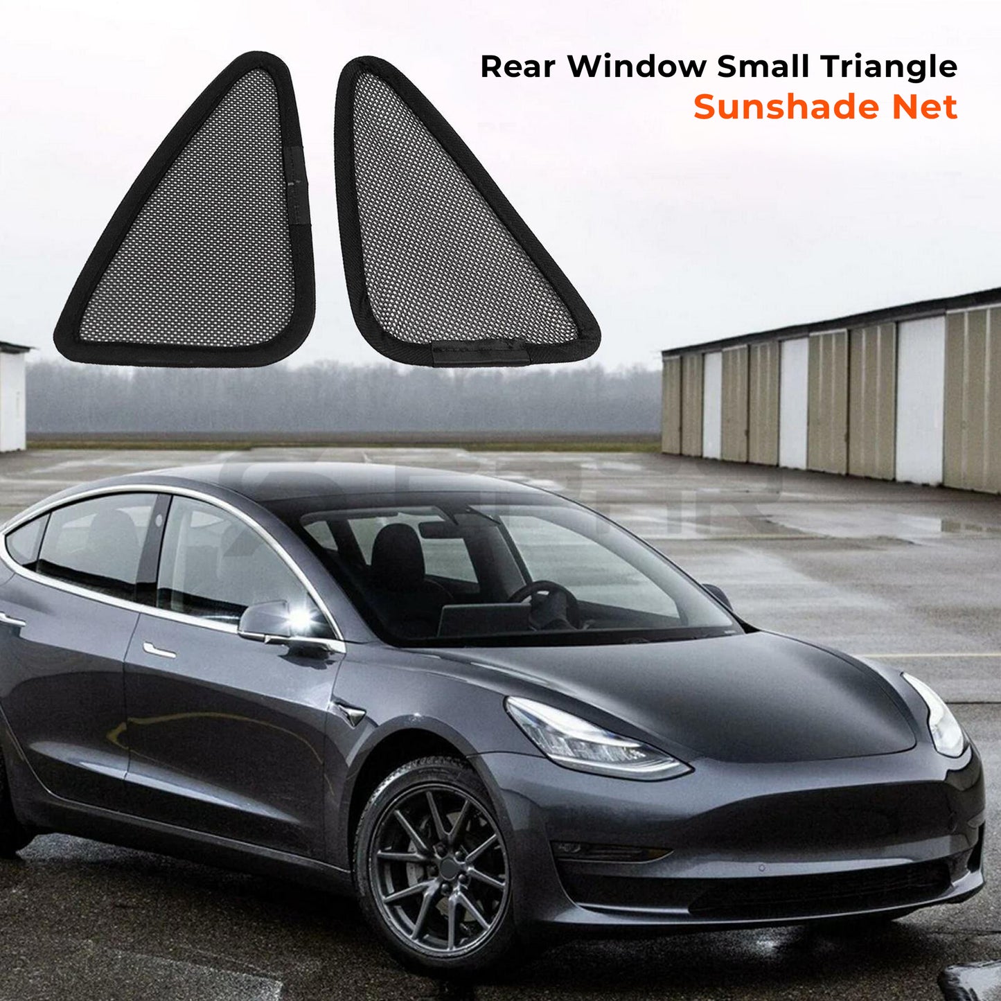 Triangle Window Sunshades for Tesla Model S/3/X/Y