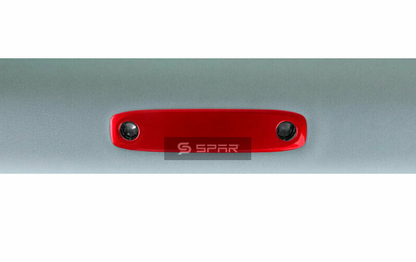 RED READING LIGHT COVERING TRIMS (FRONT + REAR) FOR TESLA MODEL 3-Y