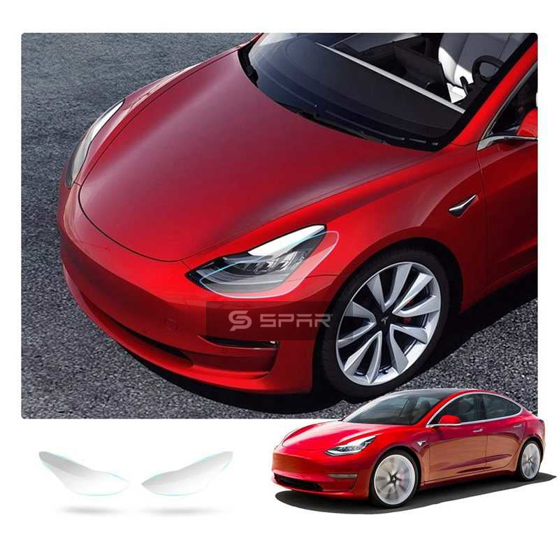TRANSPARENT HEADLIGHT & TAILLIGHT PROTECTION FILM FOR TESLA MODEL 3-Y