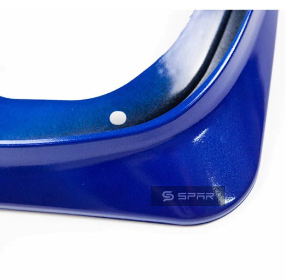 أغطية منع التصاق الطين جاهزة للتركيب بدون مسامير بلون أزرق غامق لسيارة من نوع تيسلا الطراز  3