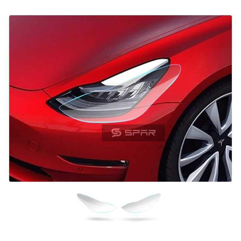 TRANSPARENT HEADLIGHT & TAILLIGHT PROTECTION FILM FOR TESLA MODEL 3-Y