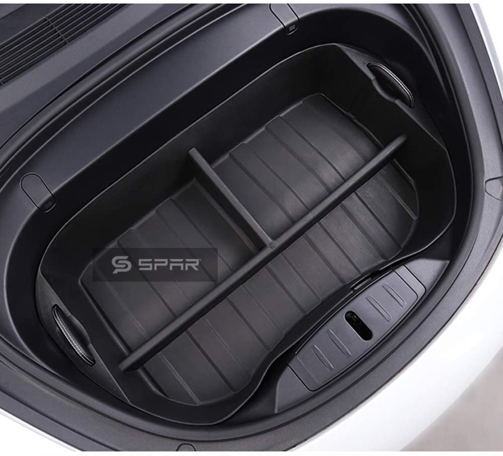 Stackable Tesla Containers CUSTOM ALL-WEATHER FRUNK STORAGE CONTAINER FOR TESLA MODEL 3 – Spar UAE
