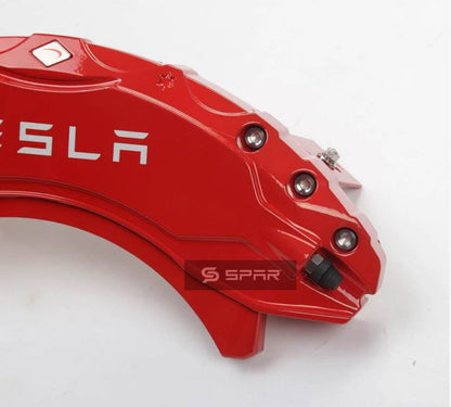 Red 18" Brake Caliper Covers Kit for Tesla Model 3