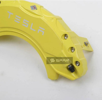 Yellow Brake Caliper Covers Kit for Tesla Model 3
