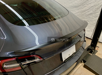 GLOSSY BLACK PERFORMANCE SPOILER FOR TESLA MODEL 3