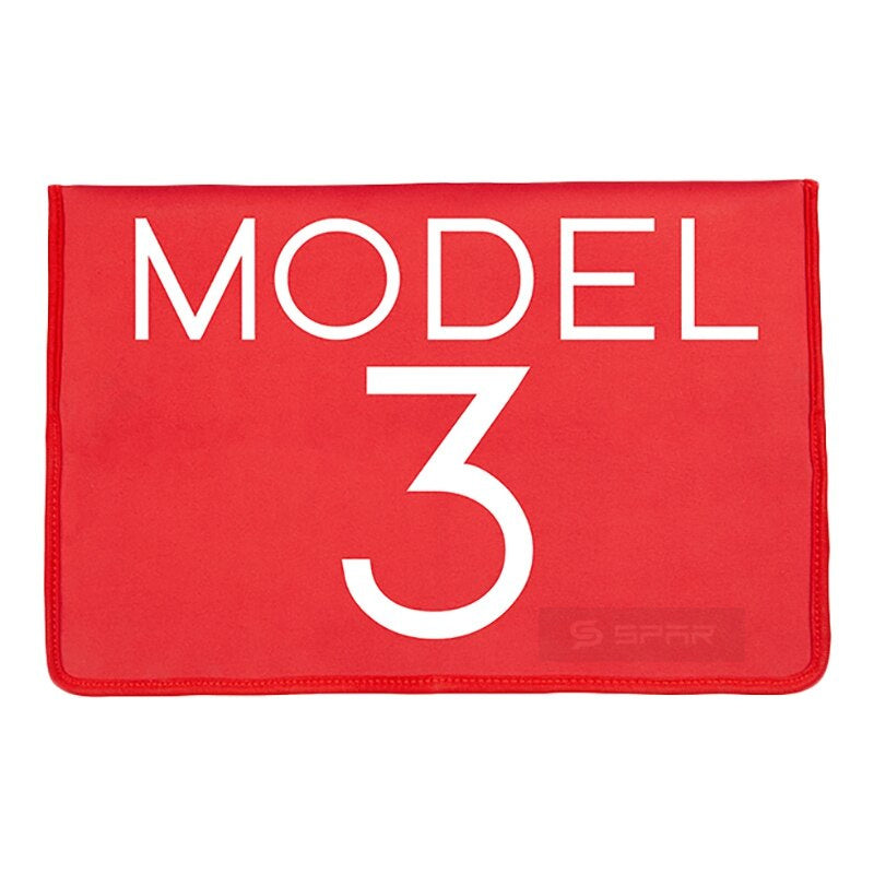 RED SCREEN SLEEVE COVER FOR TESLA MODEL 3