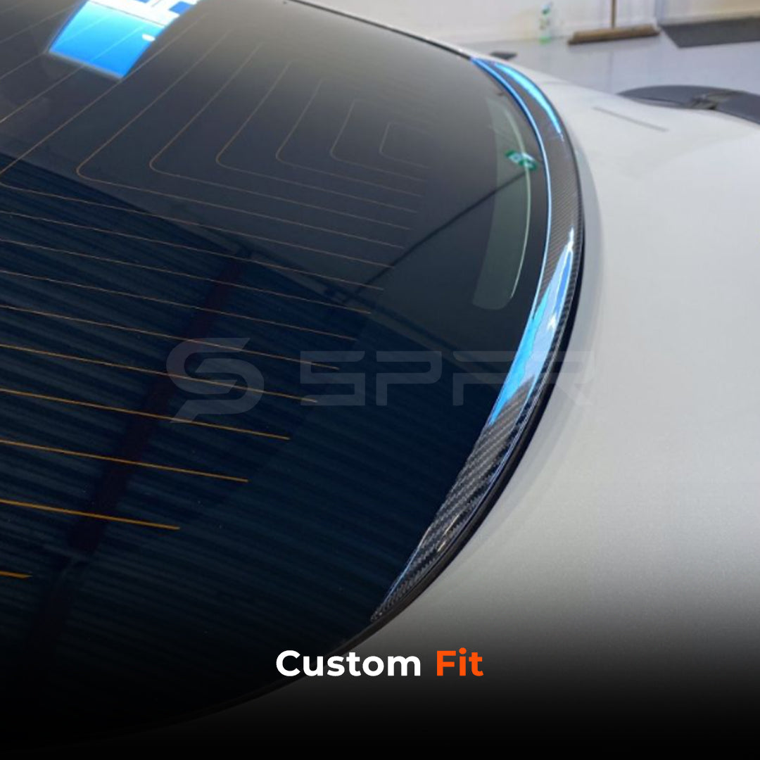 Carbon Fiber Rear Wing Spoiler for Tesla Model 3