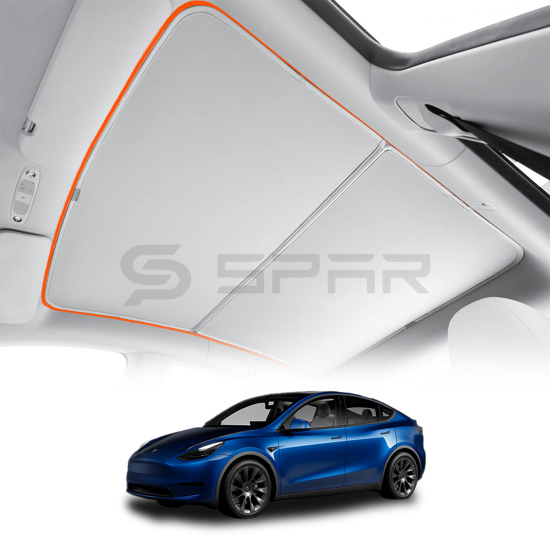 Roof Skylight Nano Sunshade Set for Tesla Model Y