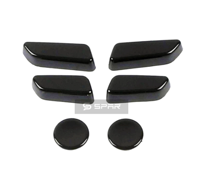 MATTE BLACK SEAT ADJUSTING BUTTON TRIMS FOR TESLA MODEL 3-Y