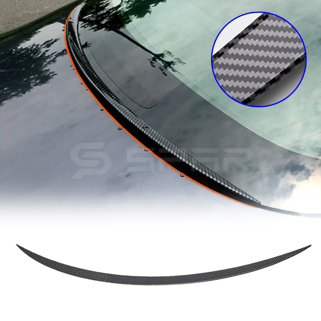 Carbon Fiber Rear Wing Spoiler for Tesla Model 3