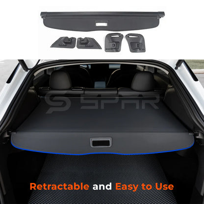 Retractable Trunk Privacy Cargo Load Cover for Tesla Model Y