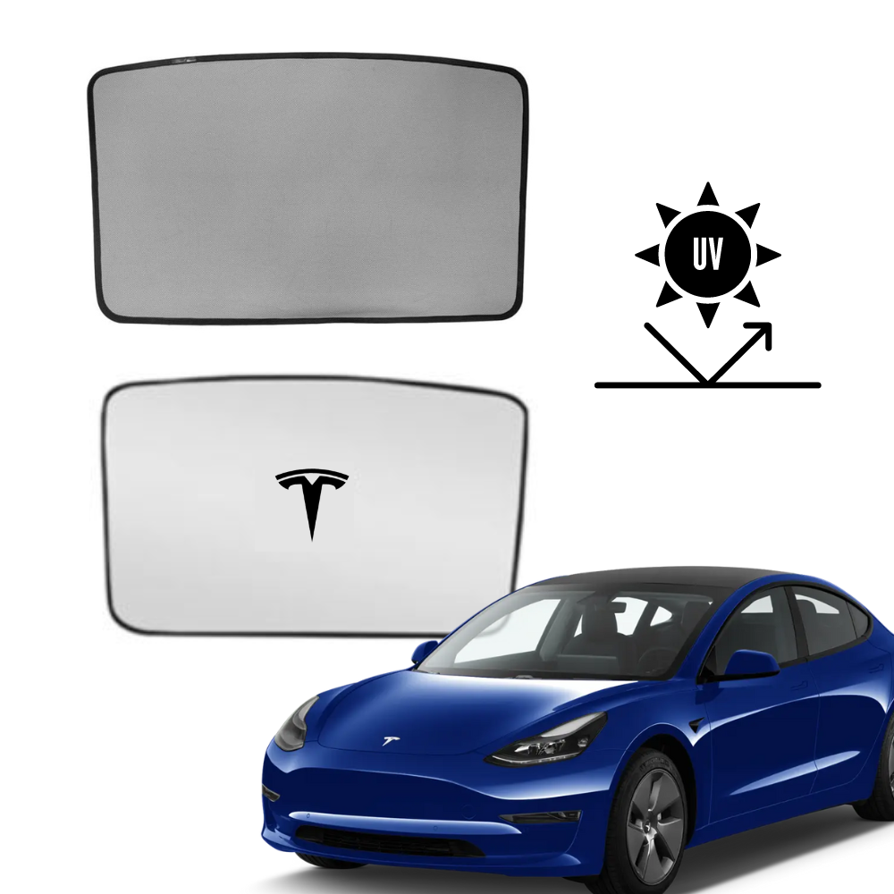 Anti-UV Insulated Roof Sun Shade for Tesla Model 3