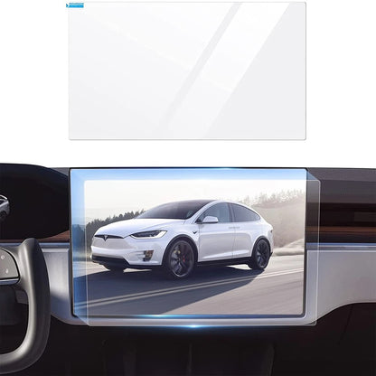 9D Glass Screen Protector for Tesla Model S/X 2023 (Front + Rear)