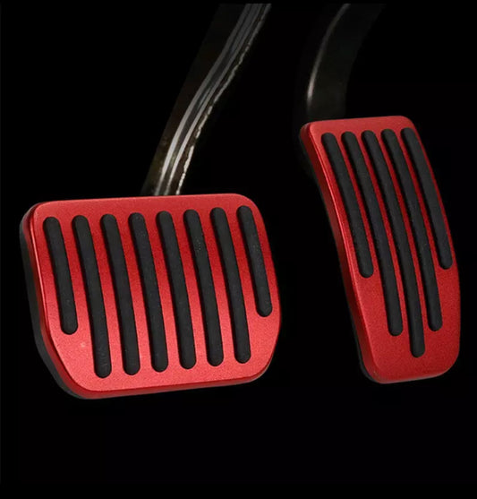 Red Performance Pedal Covers Set for Tesla Model 3/Y