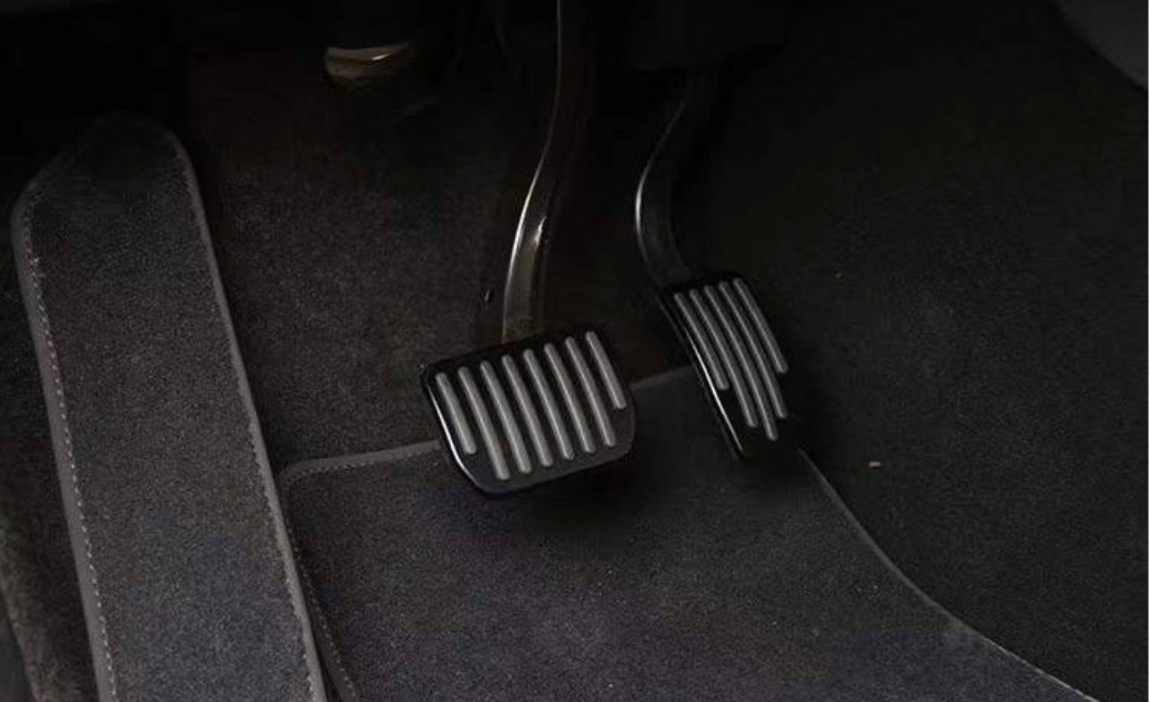 Black Performance Pedal Covers Set for Tesla Model 3/Y